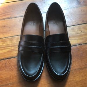 Black Loafers from Target size 8